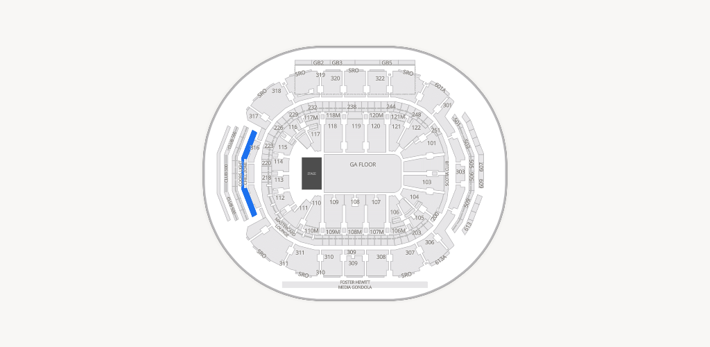 Scotiabank Arena Seating Chart