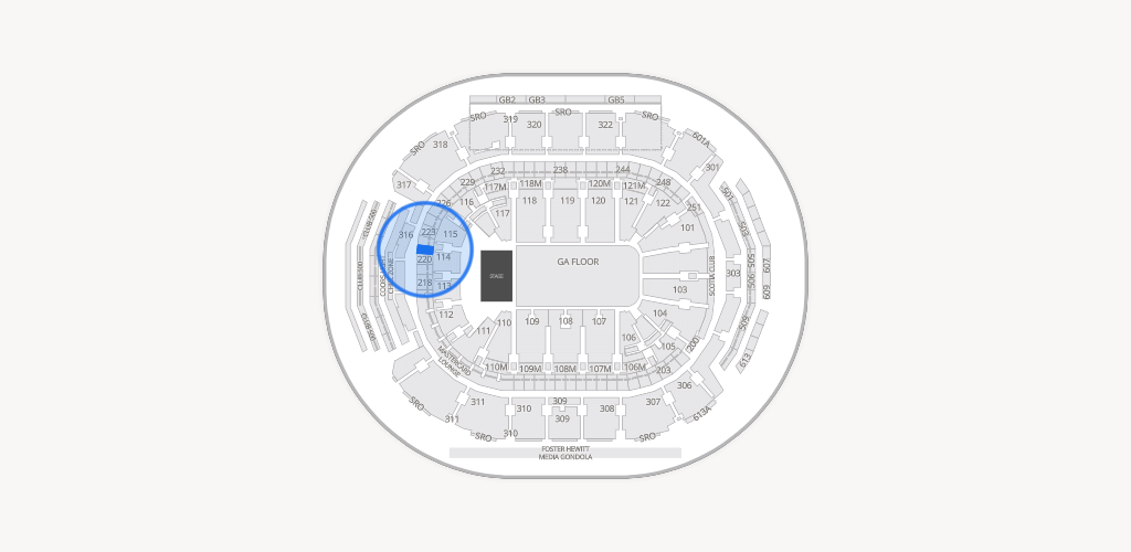 Scotiabank Arena Seating Chart