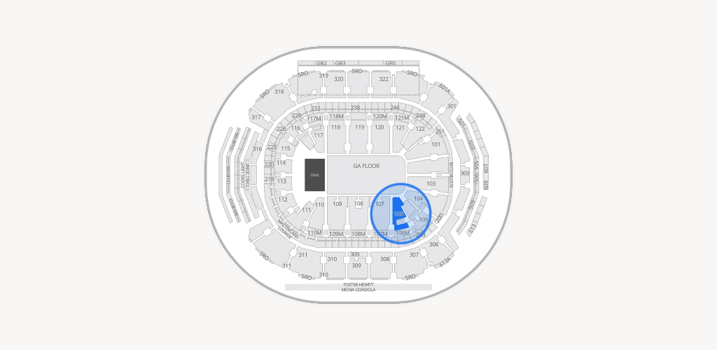 Scotiabank Arena Seating Chart