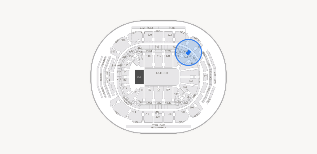 Scotiabank Arena Seating Chart
