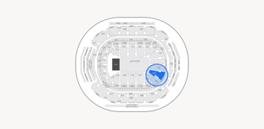 Scotiabank Arena Seating Chart