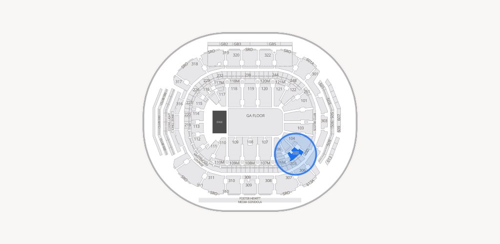 Scotiabank Arena Seating Chart