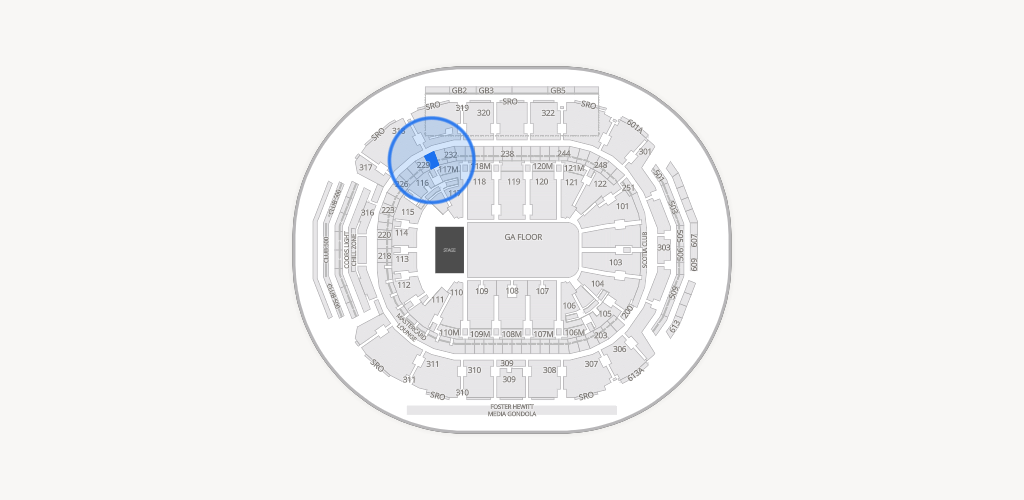 Scotiabank Arena Seating Chart