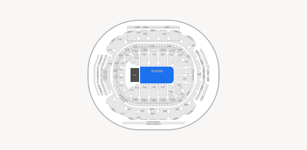 Scotiabank Arena Seating Chart