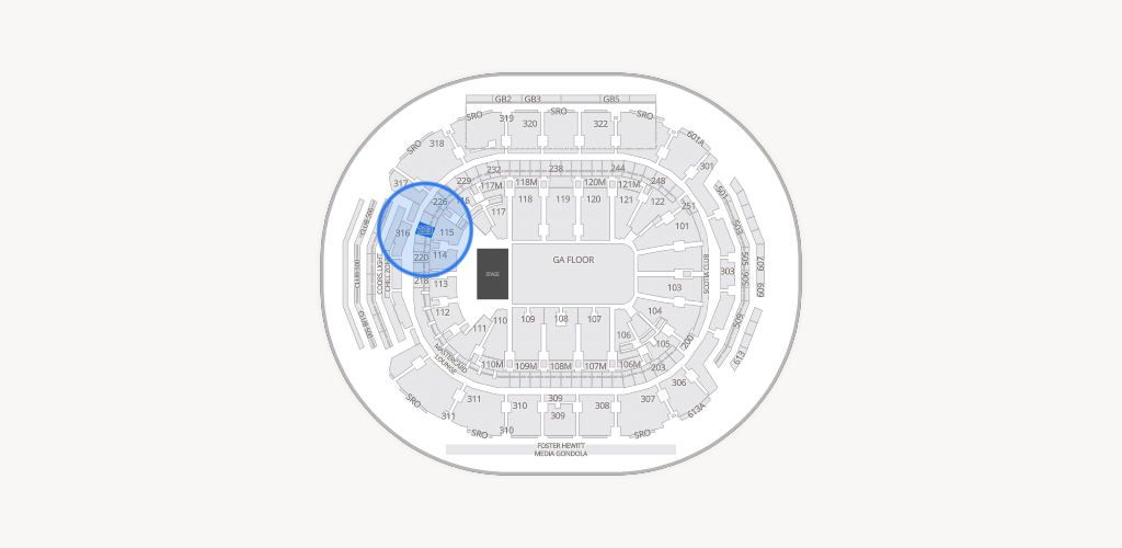 Scotiabank Arena Seating Chart