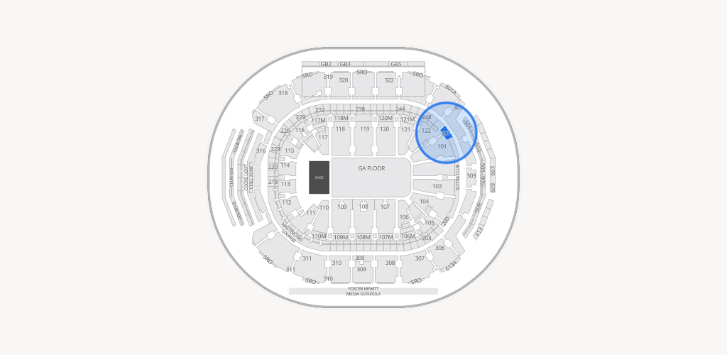 Scotiabank Arena Seating Chart