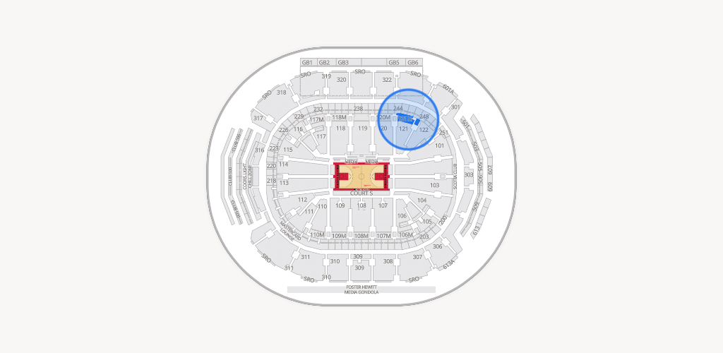 Scotiabank Arena Seating Chart