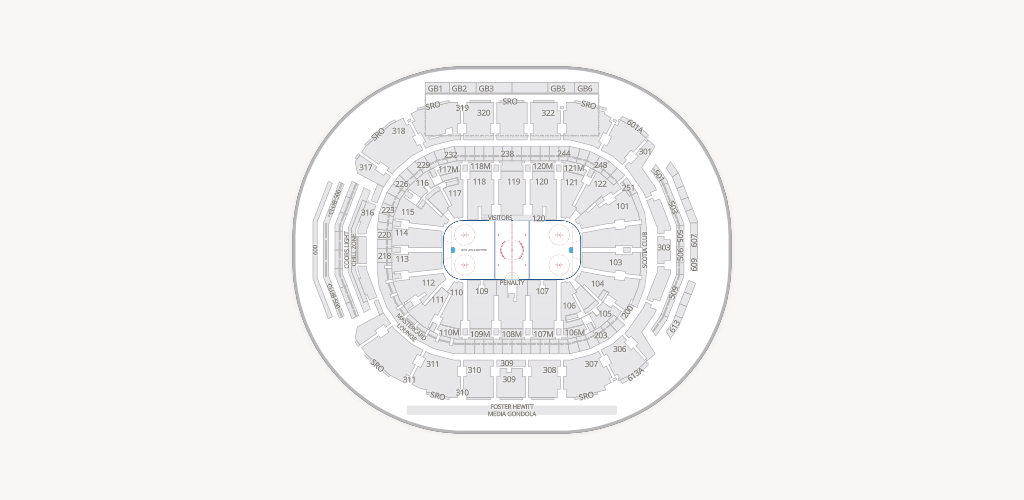 Scotiabank Arena Seating Chart