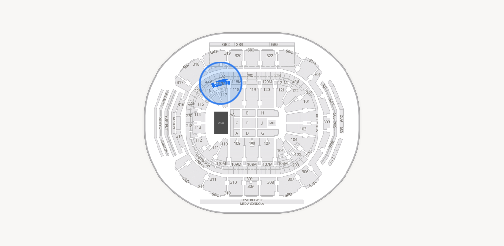Scotiabank Arena Seating Chart