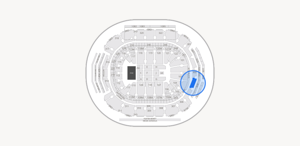 Scotiabank Arena Seating Chart