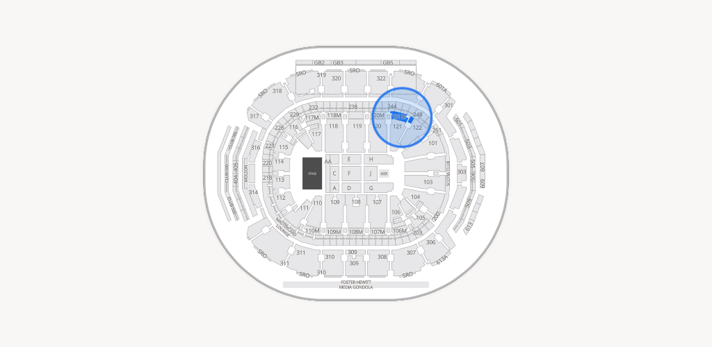 Scotiabank Arena Seating Chart