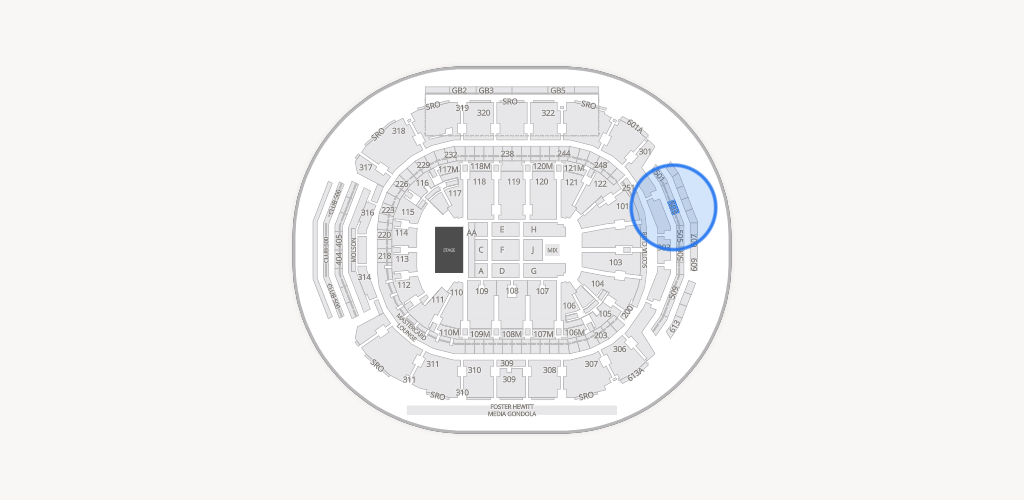 Scotiabank Arena Seating Chart