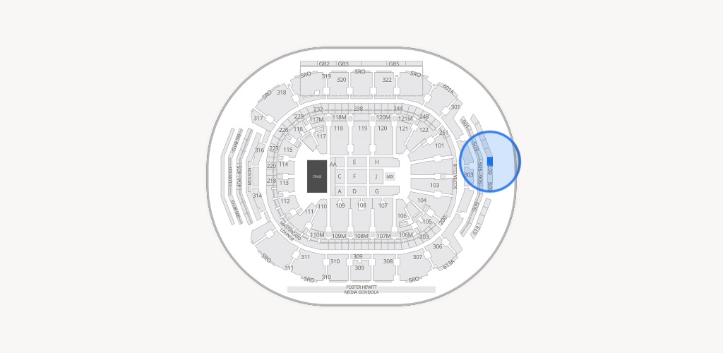 Scotiabank Arena Seating Chart