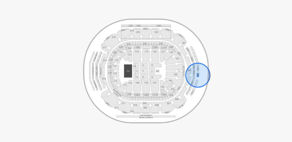 Scotiabank Arena Seating Chart