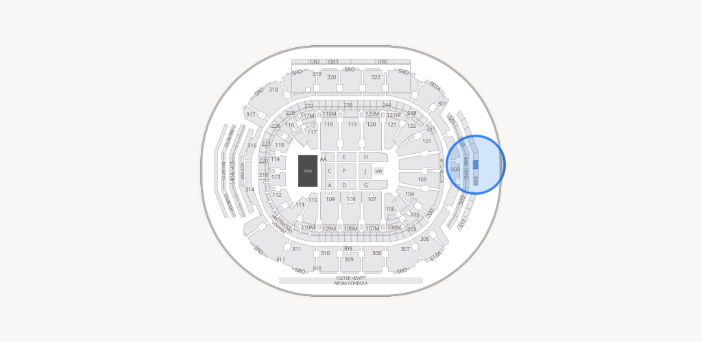 Scotiabank Arena Seating Chart