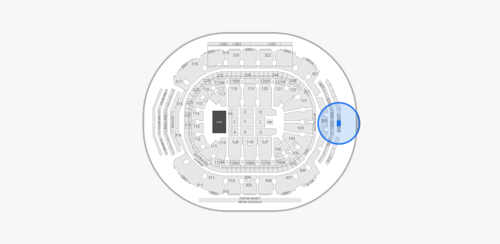 Scotiabank Arena Seating Chart