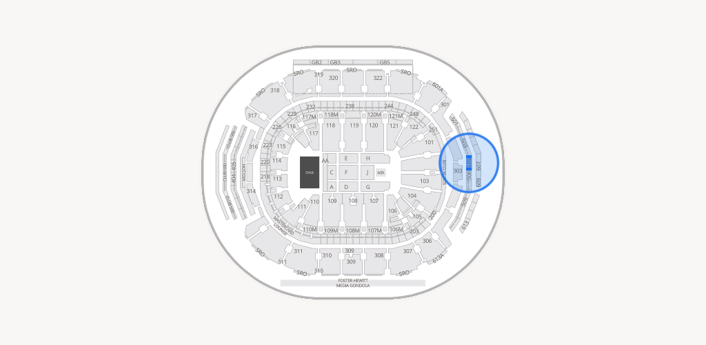 Scotiabank Arena Seating Chart