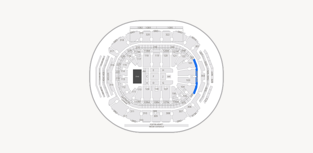 Scotiabank Arena Seating Chart