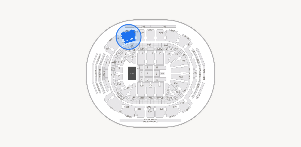 Scotiabank Arena Seating Chart