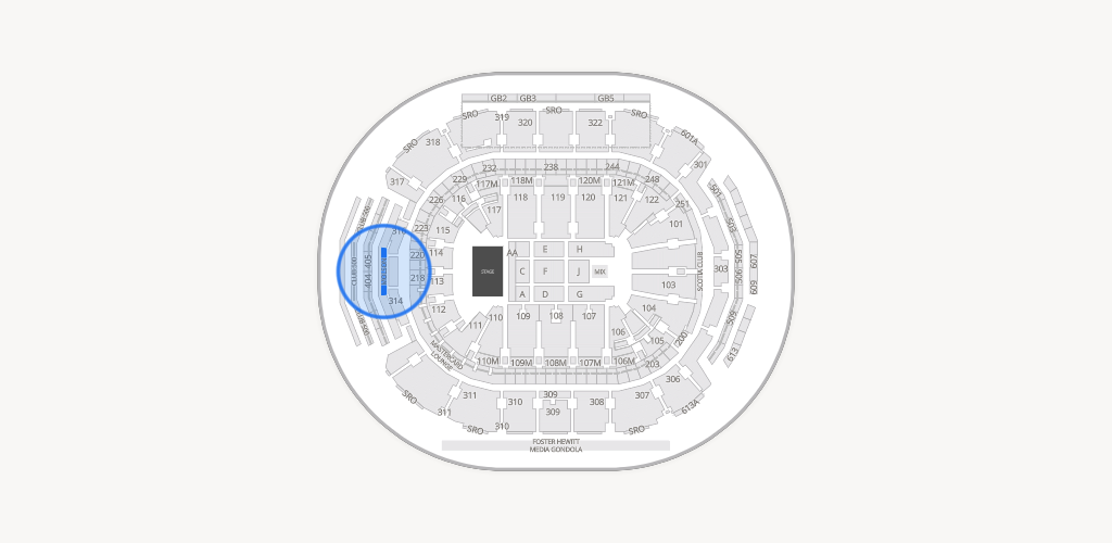Scotiabank Arena Seating Chart