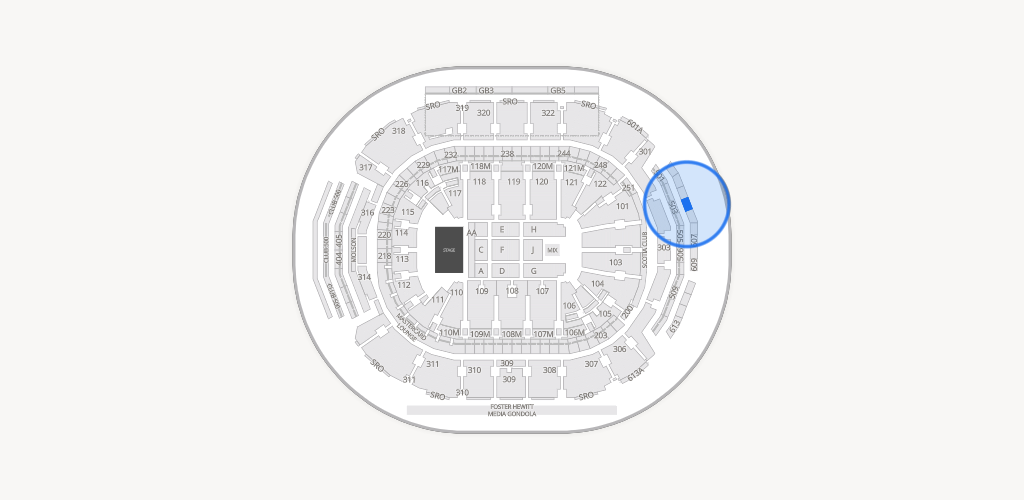 Scotiabank Arena Seating Chart