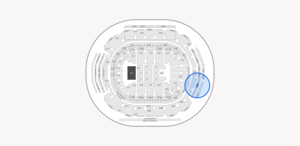 Scotiabank Arena Seating Chart