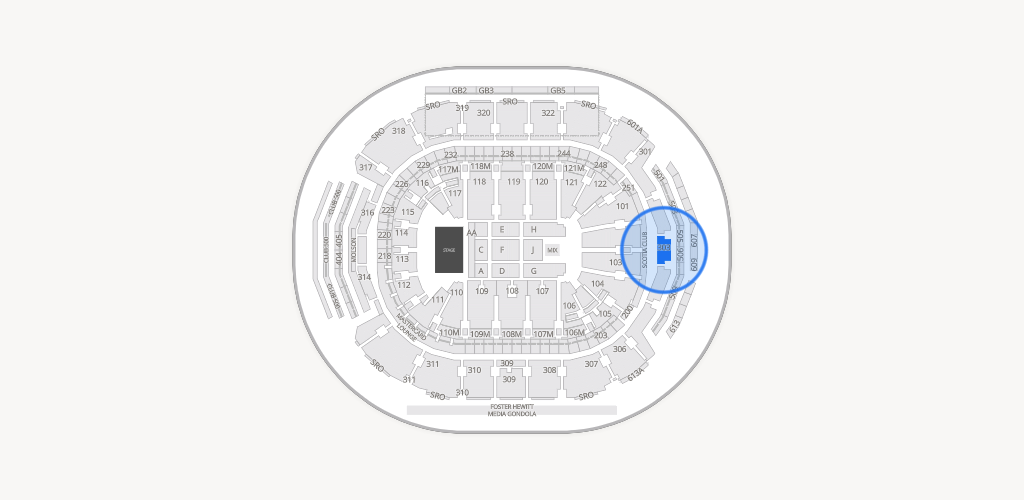 Scotiabank Arena Seating Chart