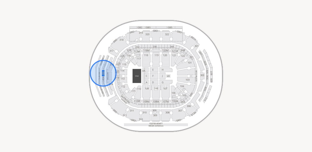 Scotiabank Arena Seating Chart