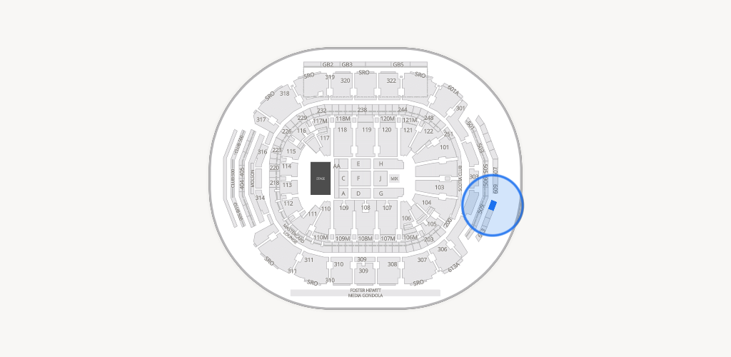 Scotiabank Arena Seating Chart