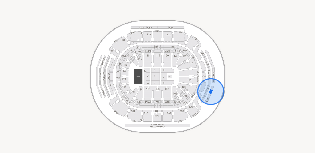 Scotiabank Arena Seating Chart