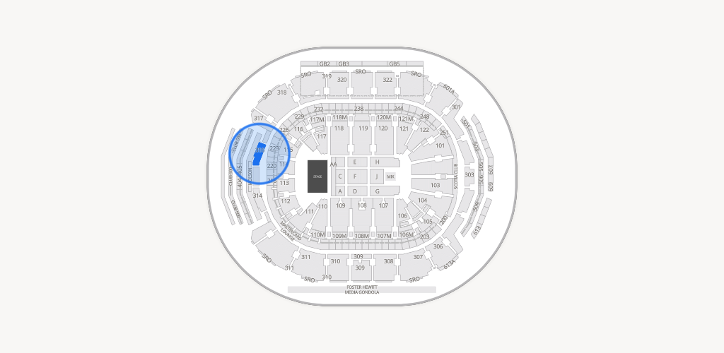 Scotiabank Arena Seating Chart