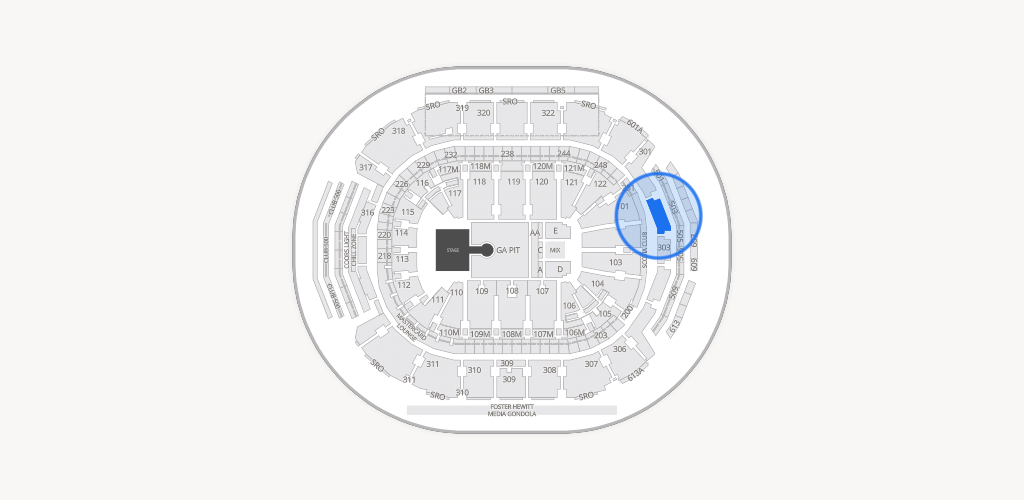 Scotiabank Arena Seating Chart