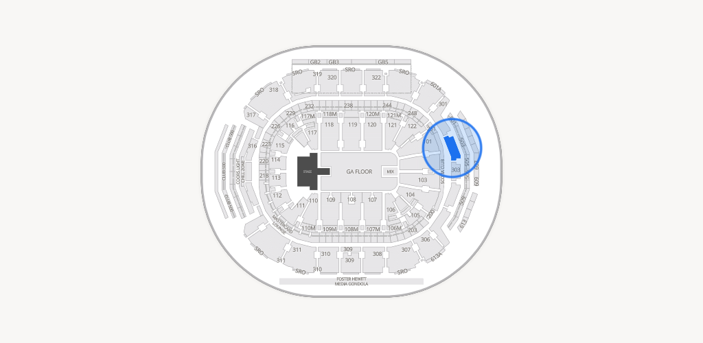 Scotiabank Arena Seating Chart