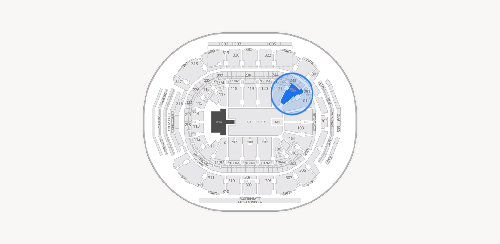 Scotiabank Arena Seating Chart