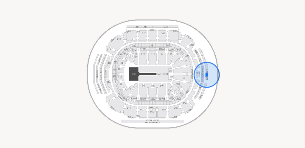 Scotiabank Arena Seating Chart