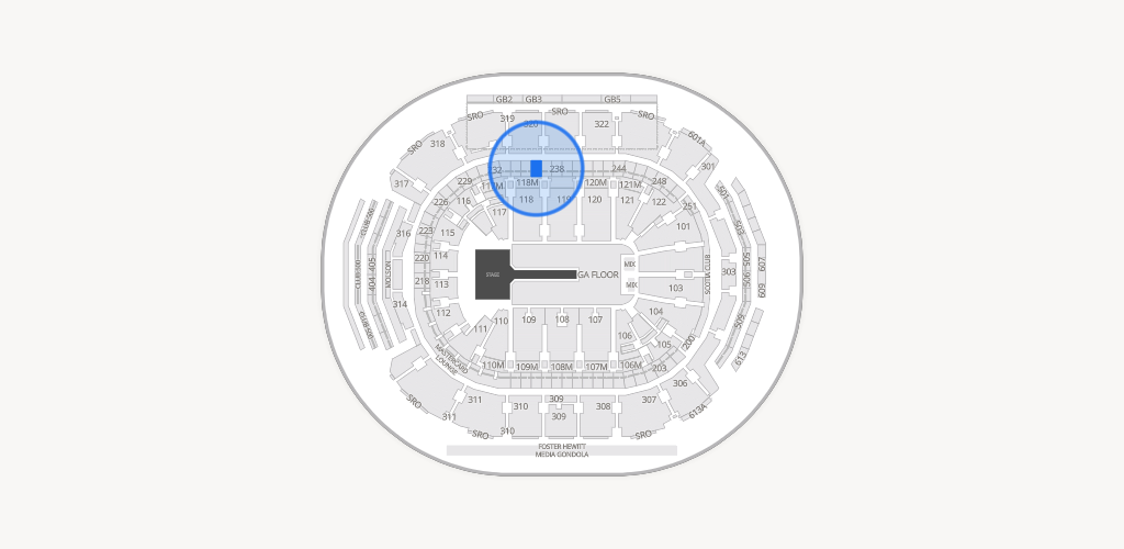 Scotiabank Arena Seating Chart