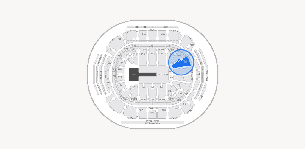 Scotiabank Arena Seating Chart