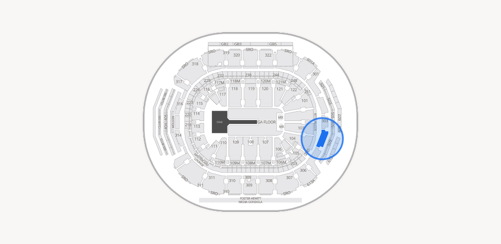 Scotiabank Arena Seating Chart