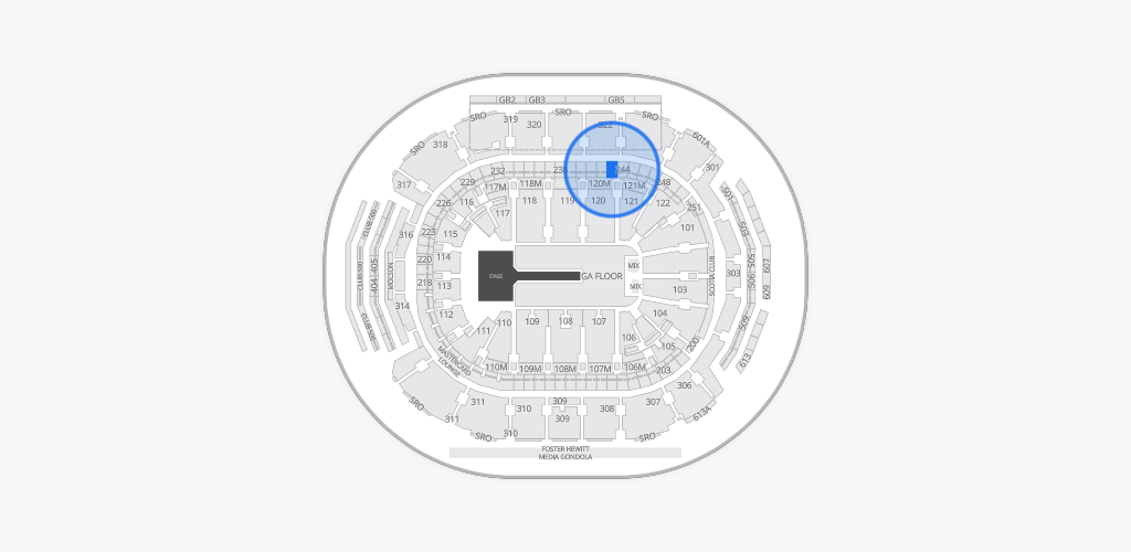 Scotiabank Arena Seating Chart