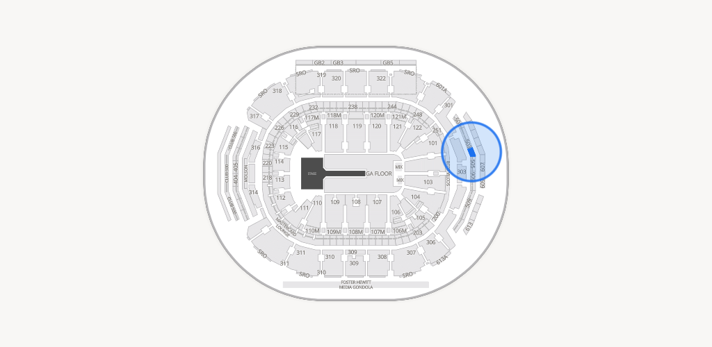 Scotiabank Arena Seating Chart
