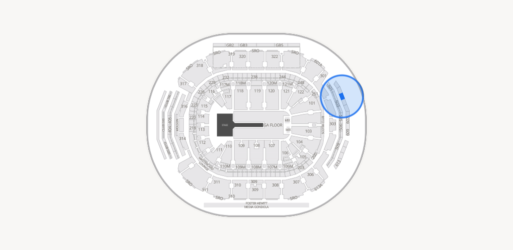 Scotiabank Arena Seating Chart