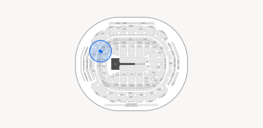 Scotiabank Arena Seating Chart