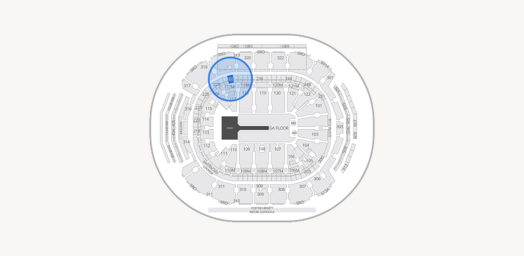 Scotiabank Arena Seating Chart