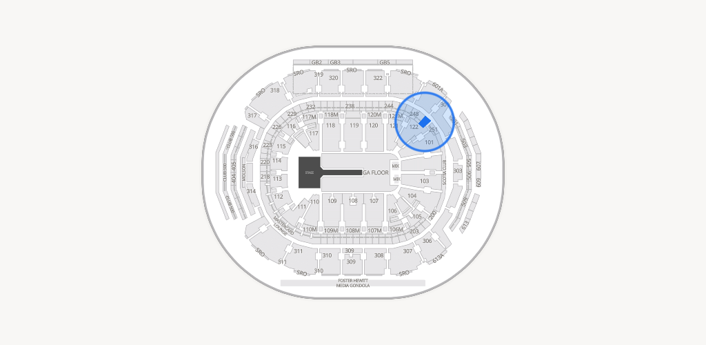 Scotiabank Arena Seating Chart