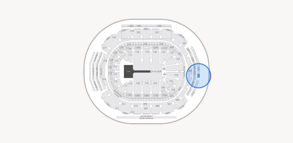 Scotiabank Arena Seating Chart
