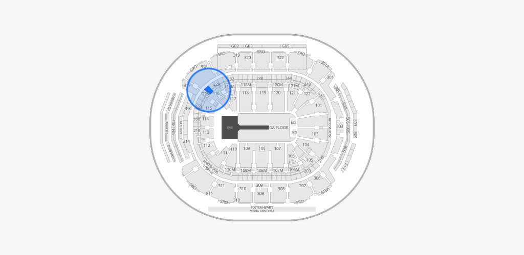 Scotiabank Arena Seating Chart