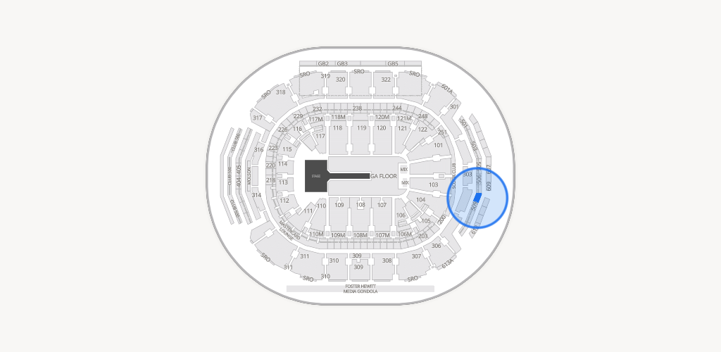 Scotiabank Arena Seating Chart