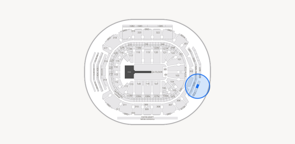 Scotiabank Arena Seating Chart