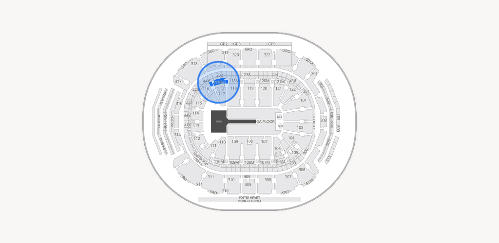 Scotiabank Arena Seating Chart