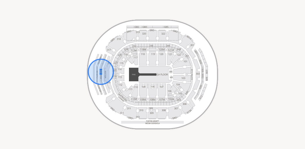 Scotiabank Arena Seating Chart